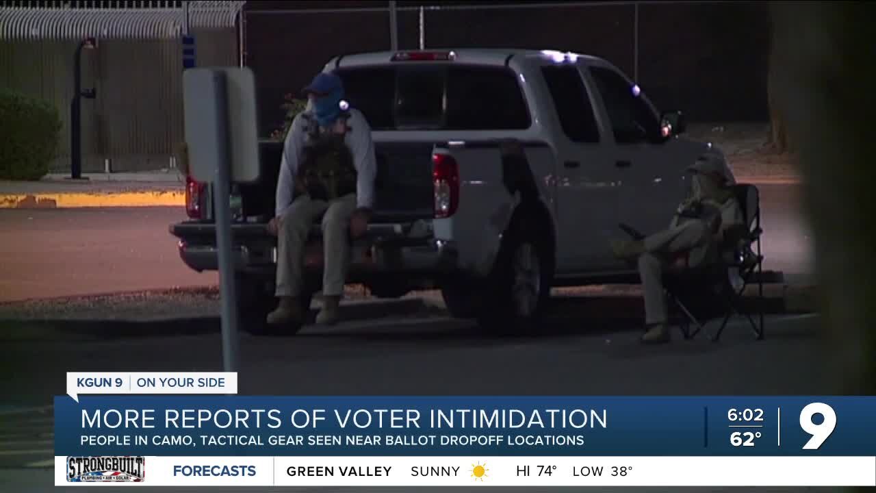 Arizona Secretary of State receives complaints about voter intimidation
