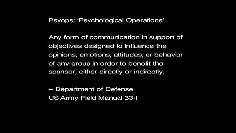 Full documentary: Psywar