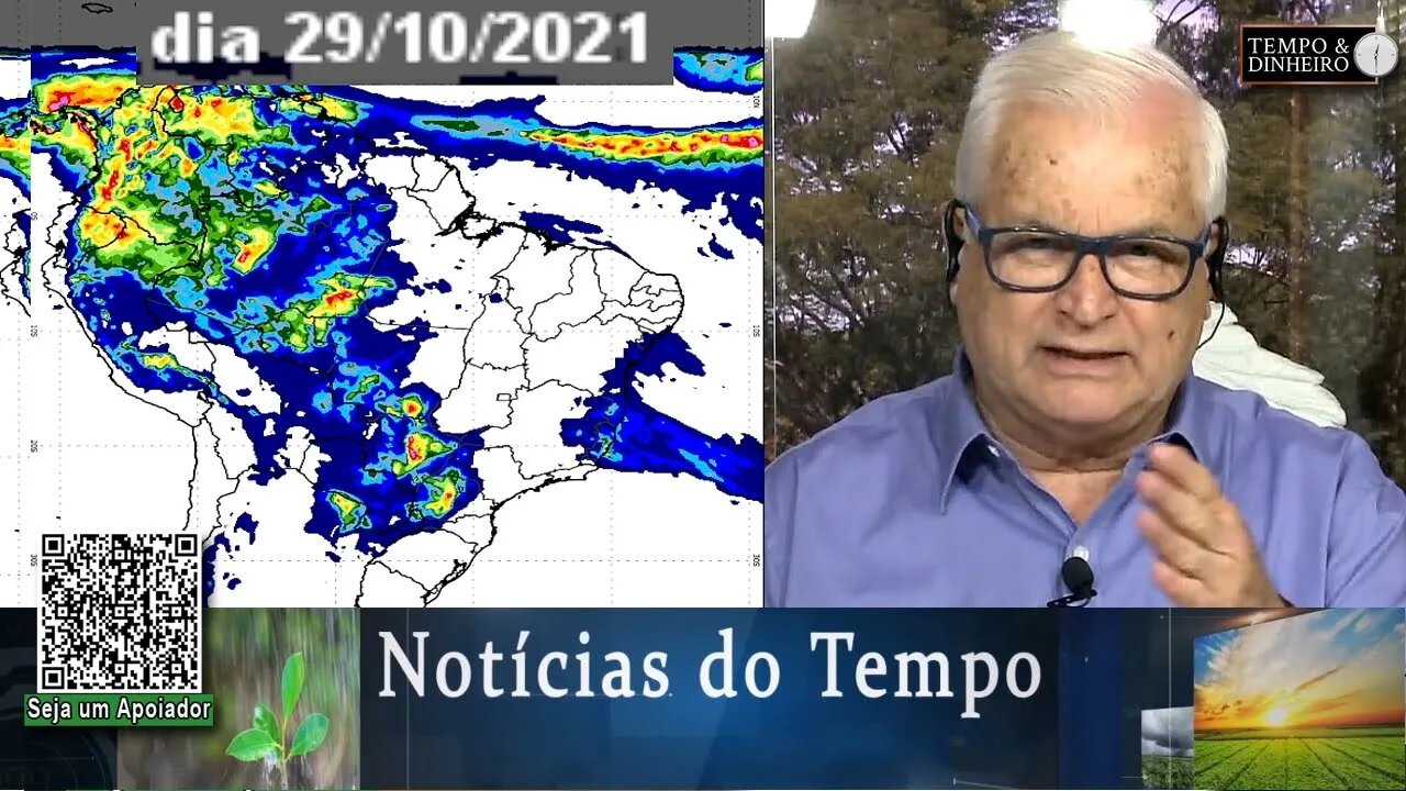 Nova onda de chuvas é esperada para este final de semana; outra no final do mês alcançará o Nordeste