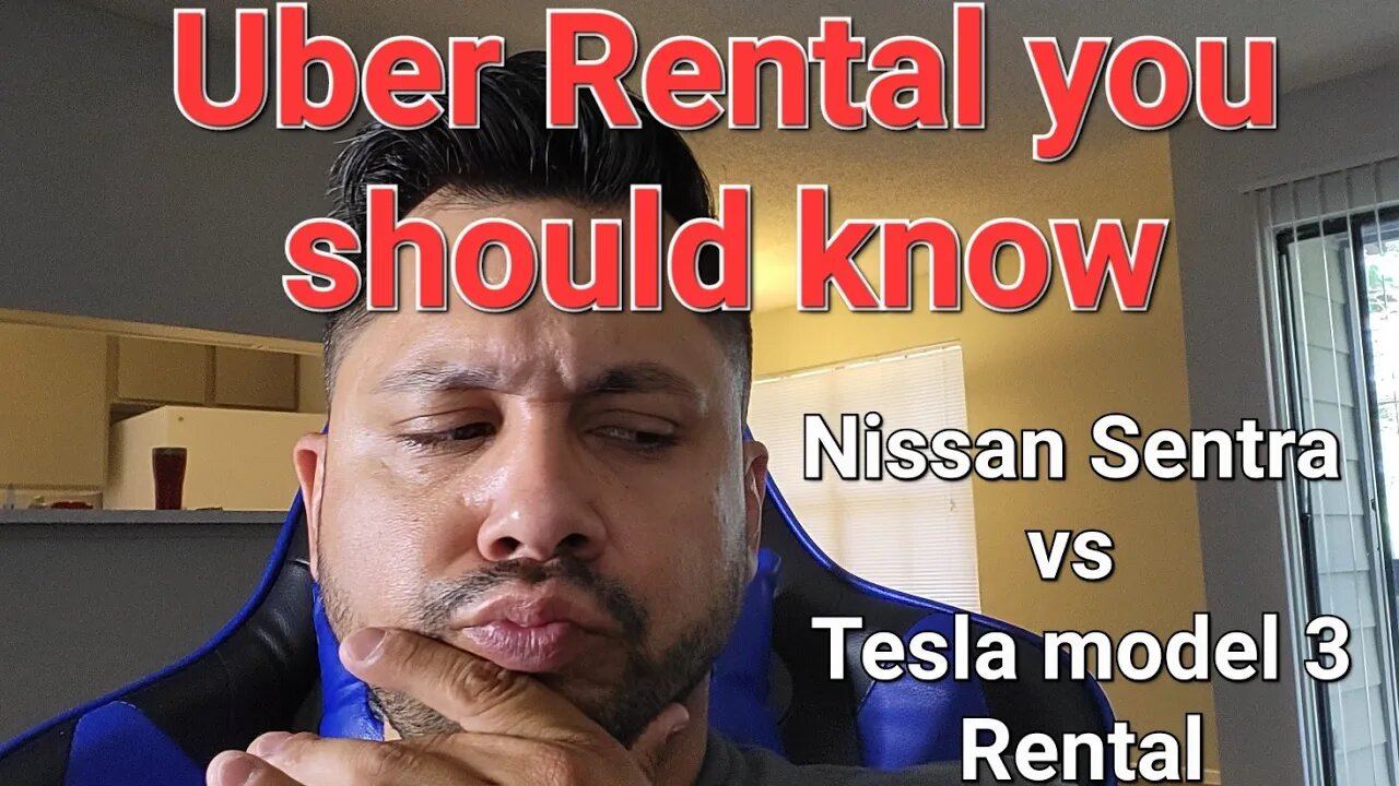 Tesla uber rental vs Nissan Sentra rental