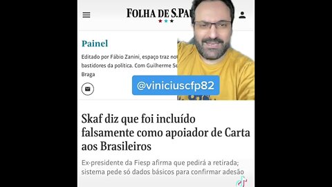 SURREAL! Indícios fortíssimos de fraude nas assinaturas da Carta em defesa da suposta “Democracia”