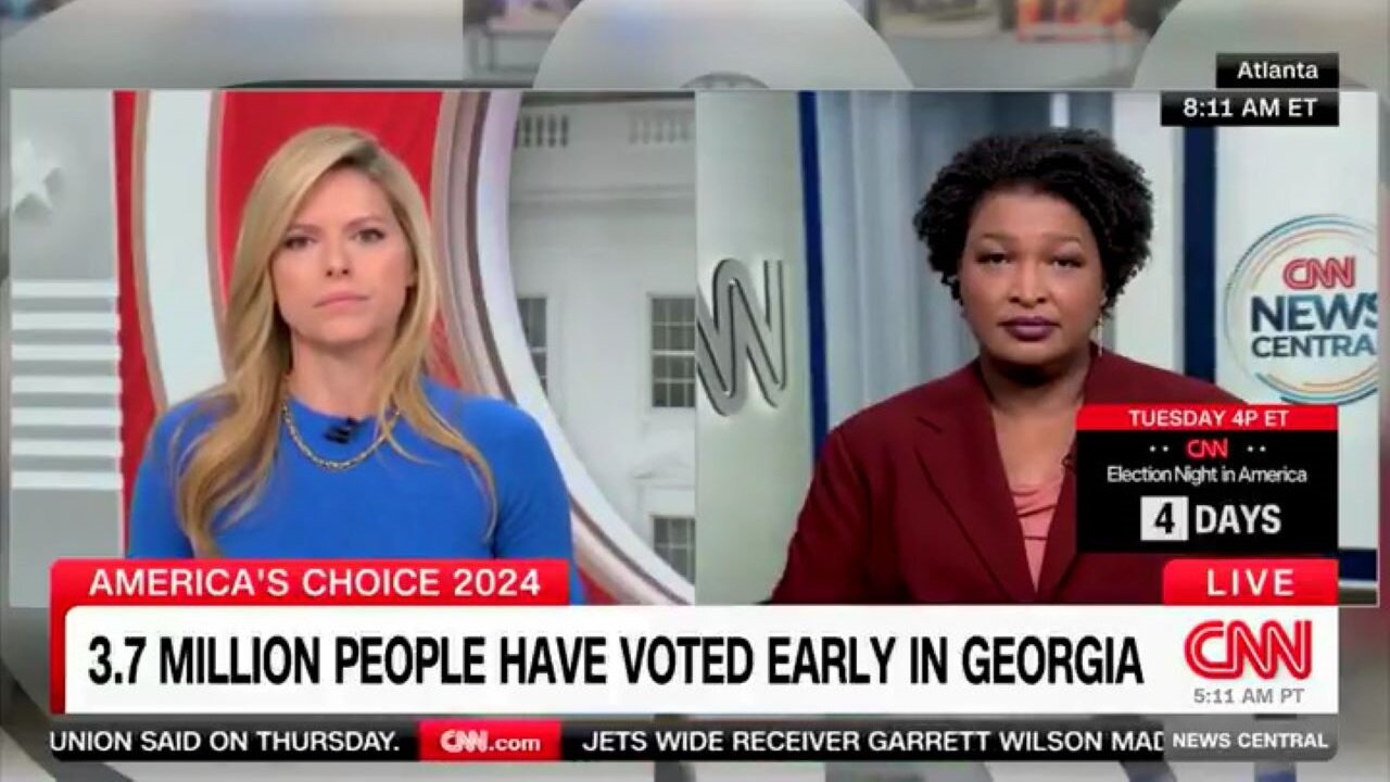 Stacey Abrams Tries To Remain Relevant: Record GA Turnout Doesn't Mean There Isn't Voter Suppression