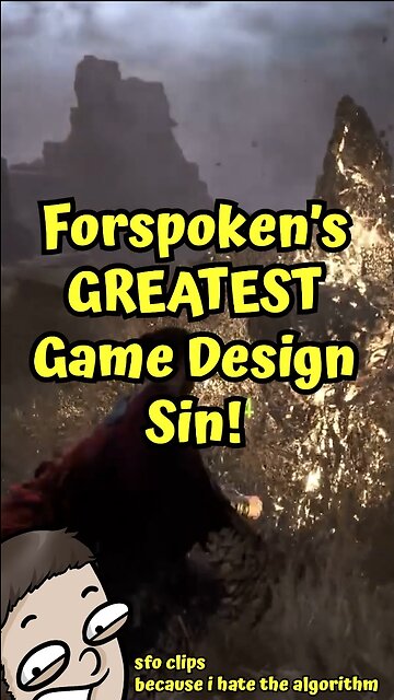 Forspoken's GREATEST Game Design Sin! #shorts
