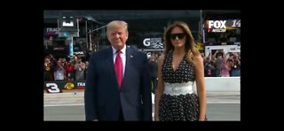 Trump attends the Daytona 500, 2020