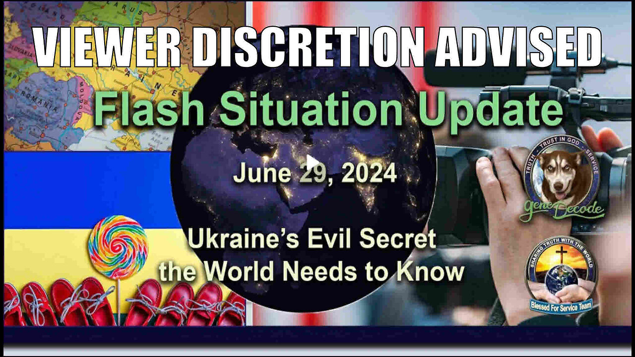 Gene Decode - Ukraine's Evil Secret That The World Needs To Know - June 29th 2024