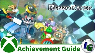 Renzo Racer Achievement Guide on Xbox - 1000 gs in 45 minutes or less.