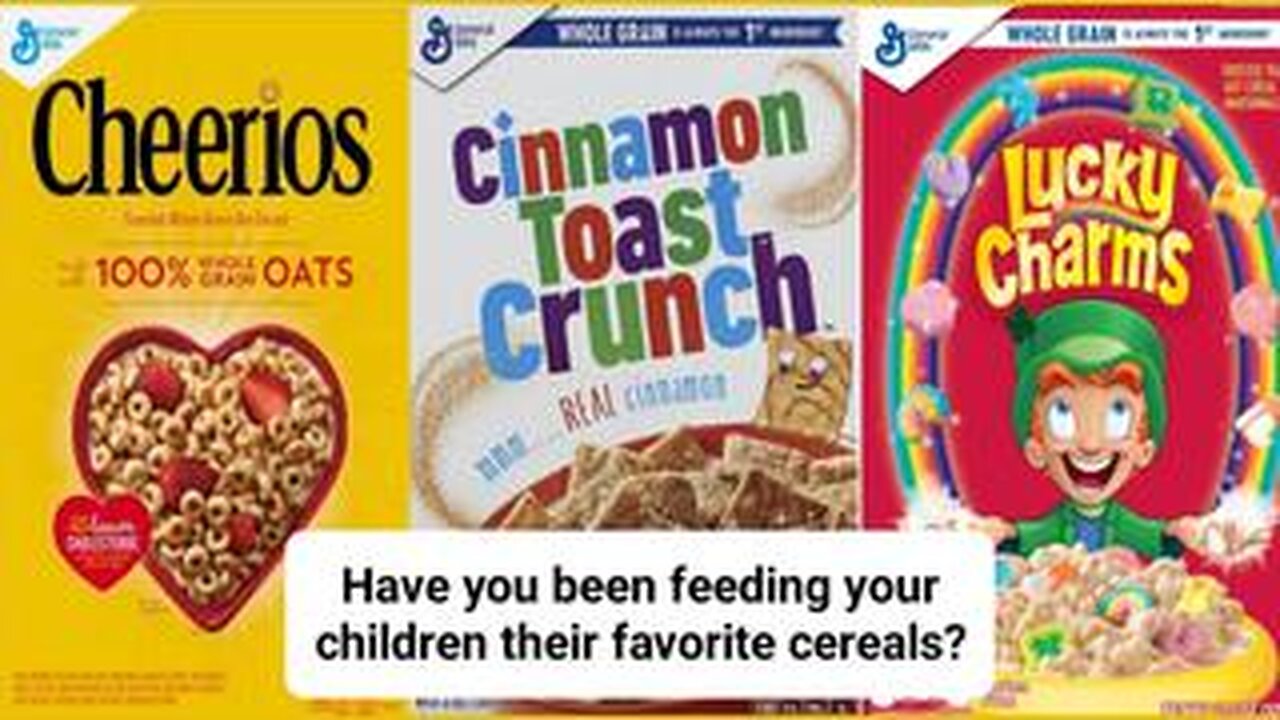 An earnest message to parents about "killer cereal"