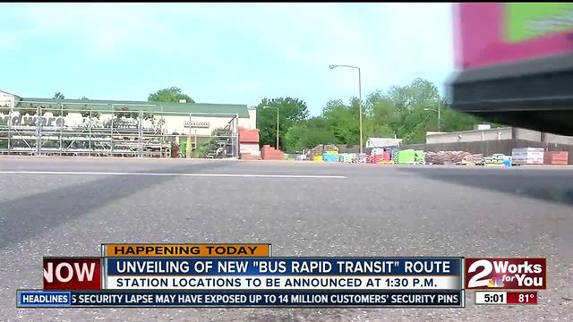 City of Tulsa will reveal new bus rapid transit route