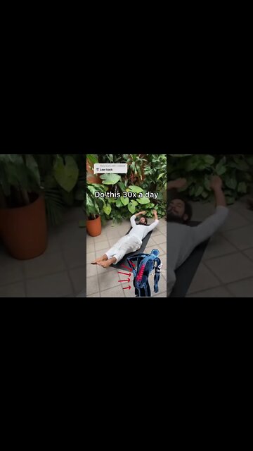 How to fix back pain with your abs 💪