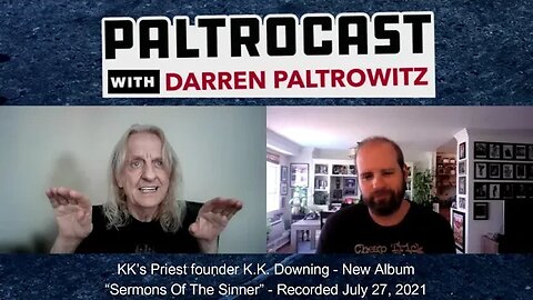 KK Priest's K.K. Downing interview with Darren Paltrowitz