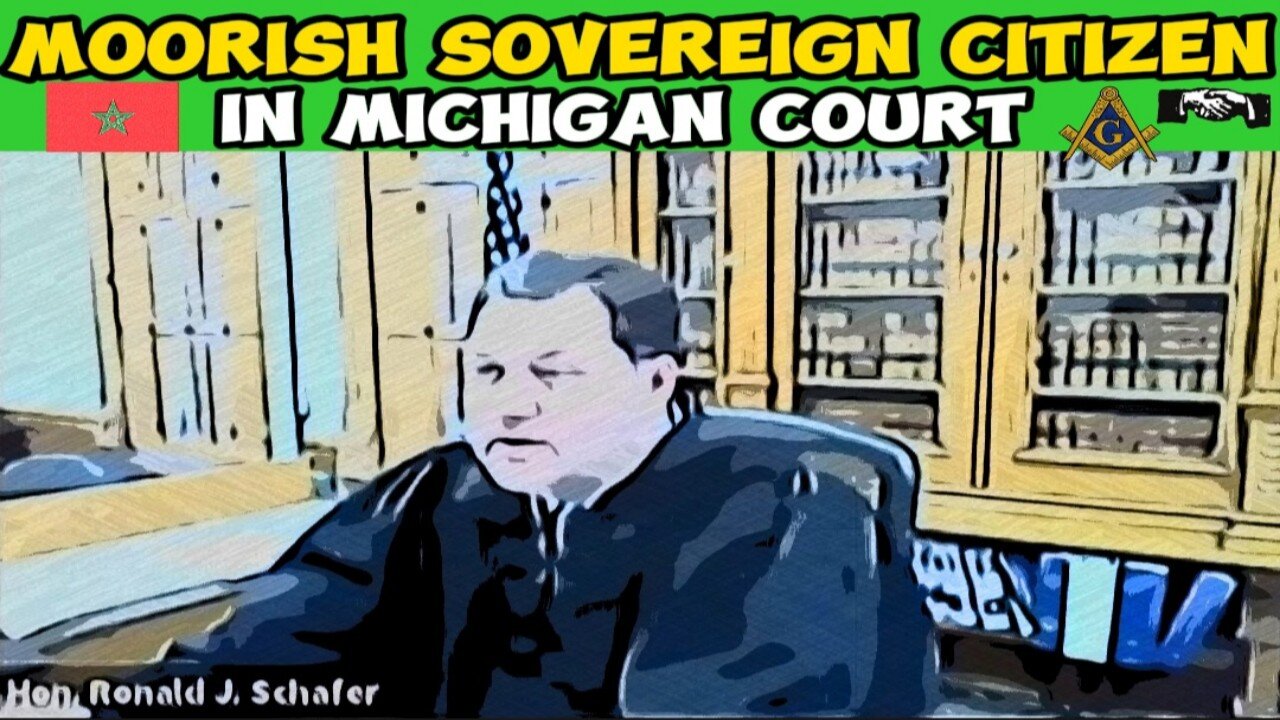 MOORISH SOVEREIGN CITIZEN IN MICHIGAN COURT GONE WILD