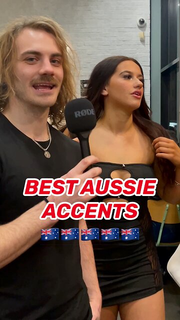 WAIT FOR IT 😜 Best aussie accents!
