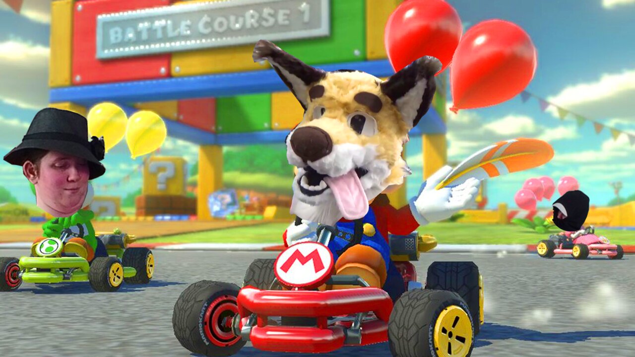 Can A Furry Win Mario Kart?!