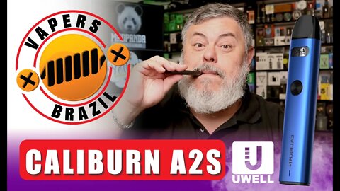 Uwell Caliburn A2S Pod - O novo da linha A - Review PTBR