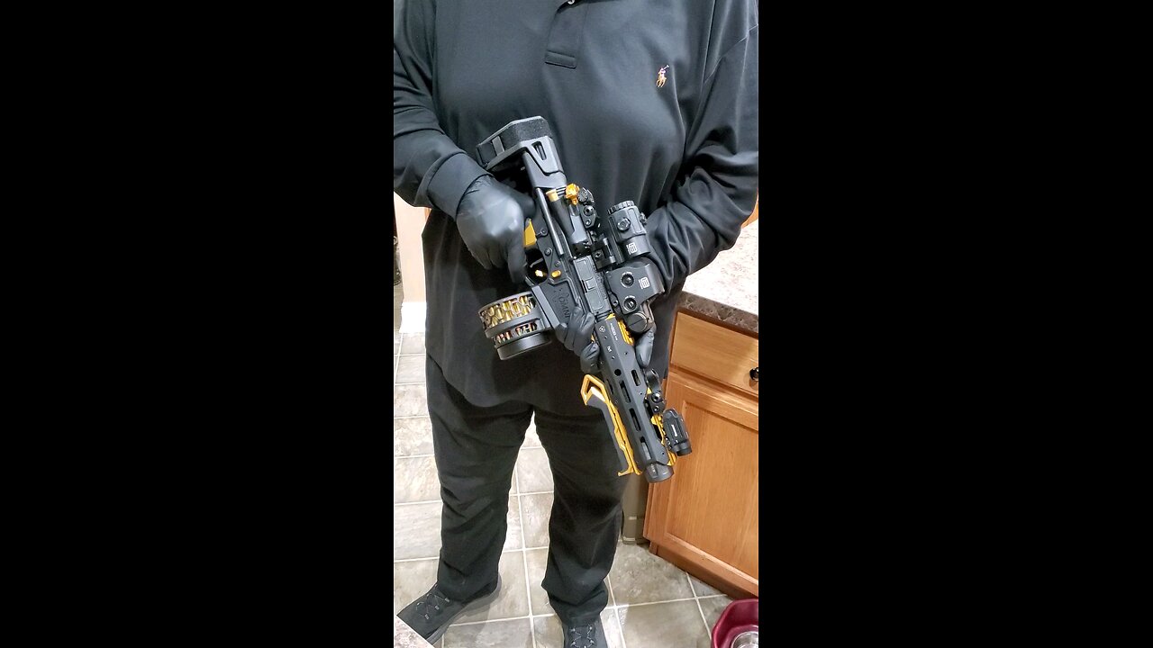 Black & Gold AR15 Build