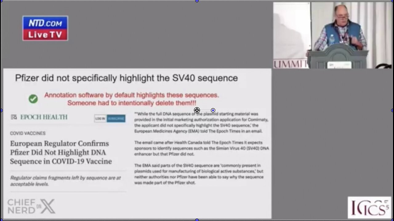 Kevin McKernan hands the Australian TGA and the US FDA Regulators their heads!