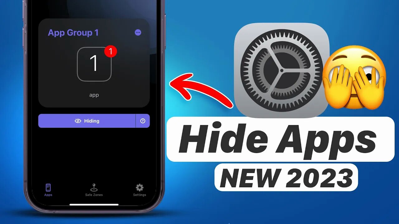 How To Hide Apps On iphone - [NEW 2023]