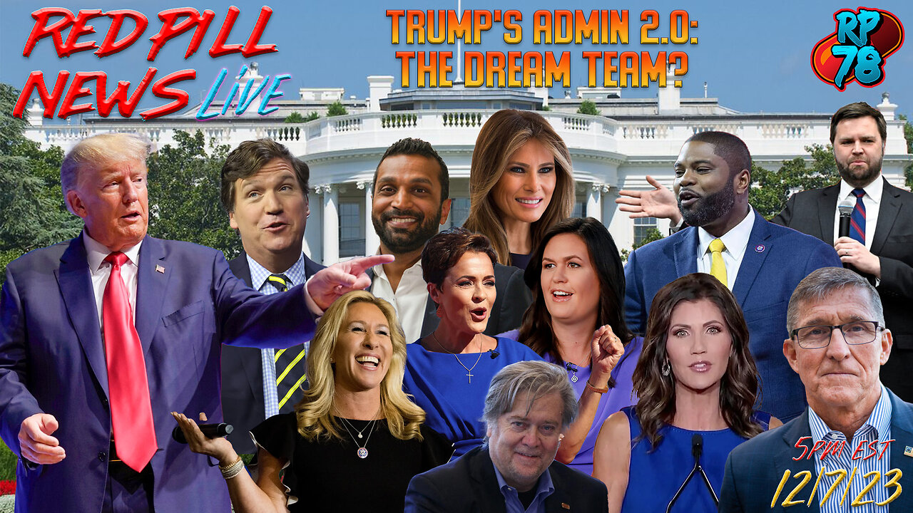 The Trump 2024 Dream Team: Justice & Accountability on Red Pill News Live