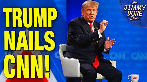 TRUMP GETS UKRAINE QUESTION RIGHT! CNN MELTS DOWN!