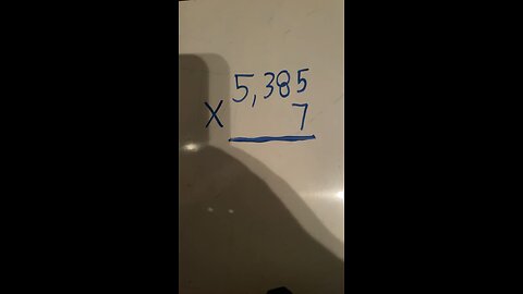 4 Digit by 1 Digit Multiplication