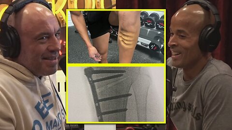 Joe Rogan: BONE ON BONE, David Goggins Explains His Knees & Why It Makes Him Stronger