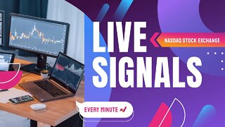 Live Trading Signals: Nasdaq Stock Exchange (Tue July 26th)