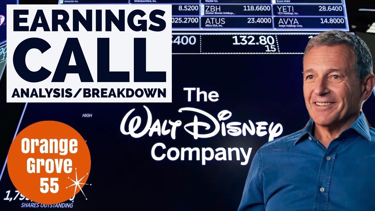 Walt Disney Co. Earnings Call Analysis/Breakdown | Special Guest: Cap'n John Dee