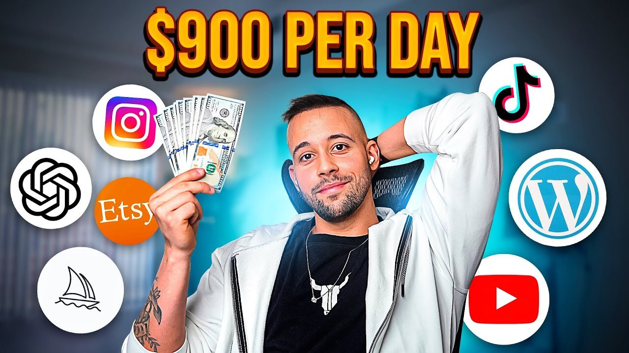 4 Side Hustles To Make $900 Per Day From Your Phone Using ChatGPT | Make Money Online