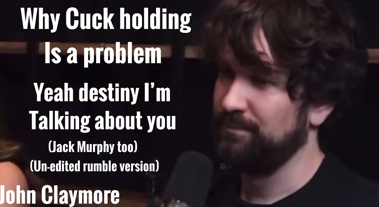 Destiny the cuckhold….Let me explain why this is a bad practice