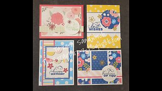 Lunch Break Cardmaking - Flower Shoppe Workshop