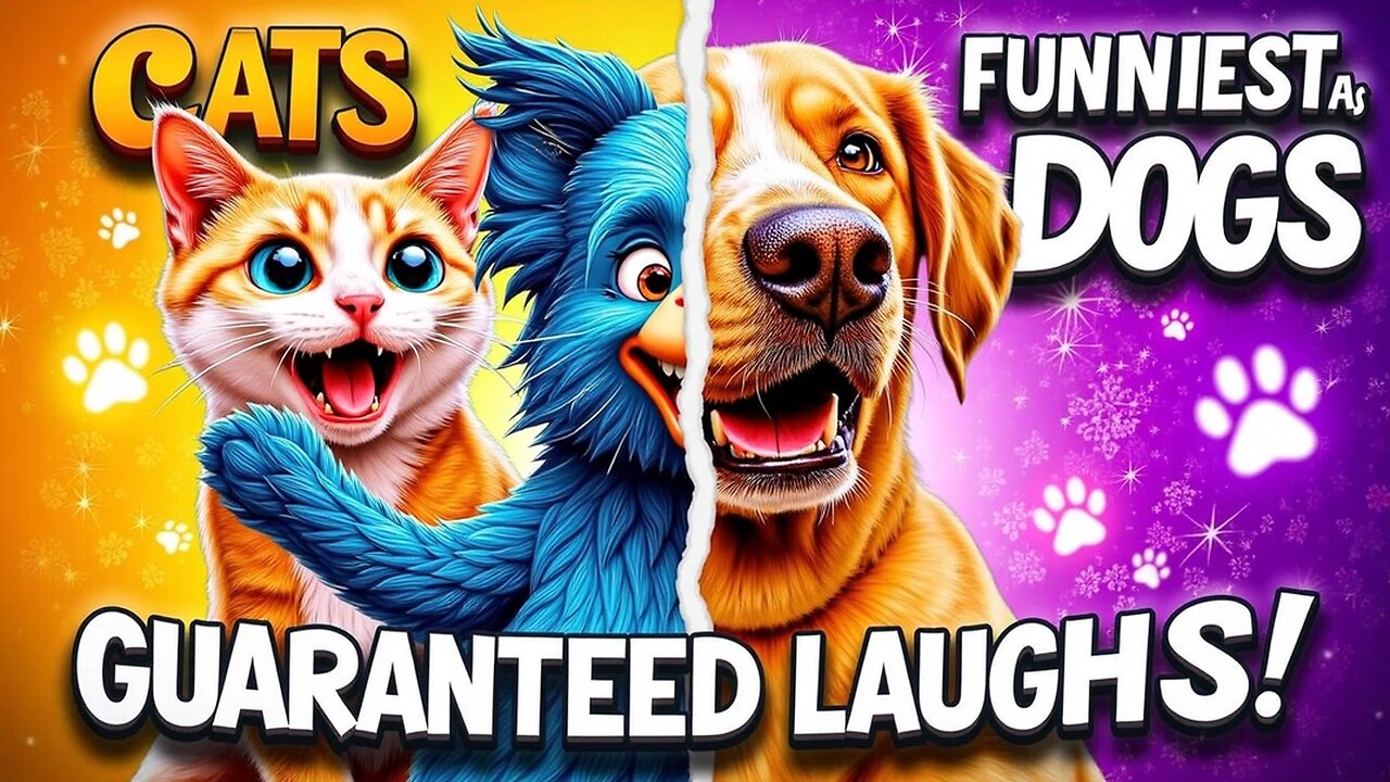 Epic Pet Fails Cats vs. Dogs – Who’s Funnier? 🐾😂