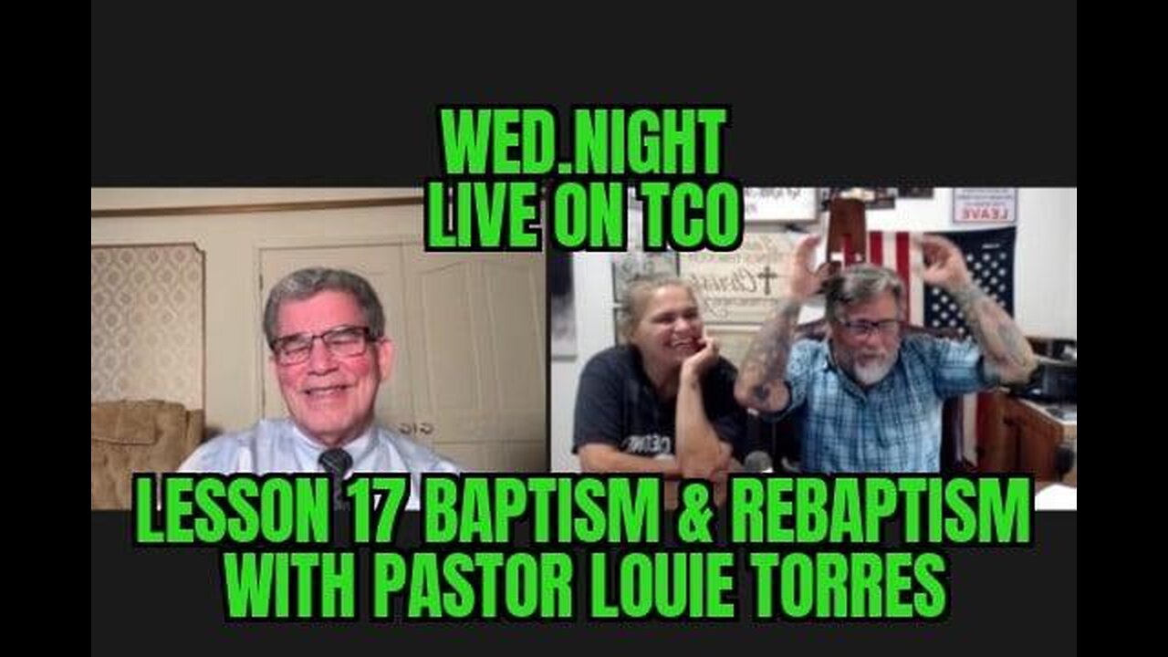 WED.NIGHT LIVE 🙏WITH PASTOR LOUIE TORRES 🙏 @TCO.