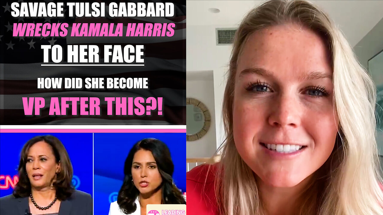 SAVAGE Tulsi Gabbard wrecks Kamala Harris to her face