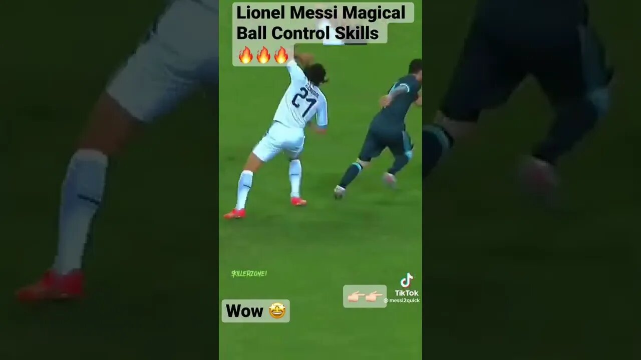 Lionel Messi Magical Ball Control Skills 🔥🔥🔥#shorts - @messi2quick on TikTok