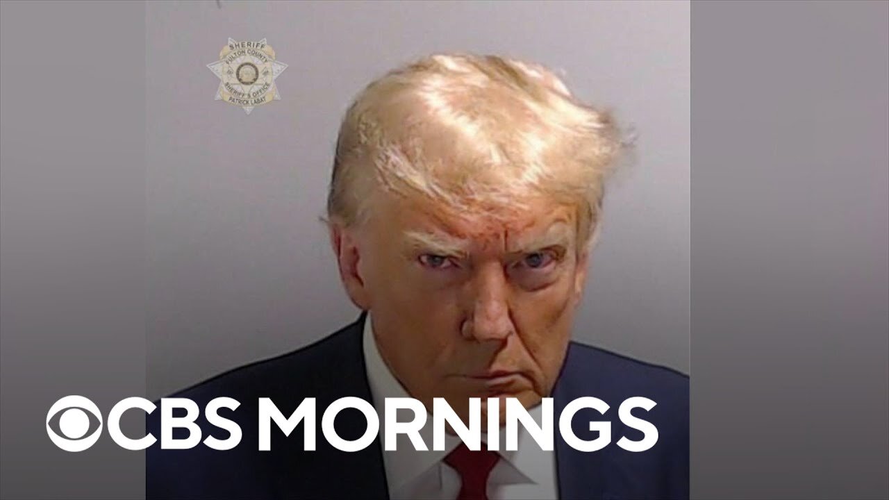 Trump booked at Fulton County jail in Georgia election interference case