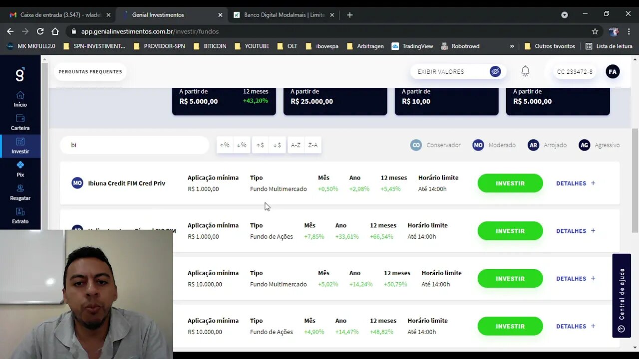 INVESTINDO O LUCRO DO DAY TRADE EM UM FUNDO MULTIMERCADO HASHDEX BITCOIN FULL 100FIC FI MULT IE