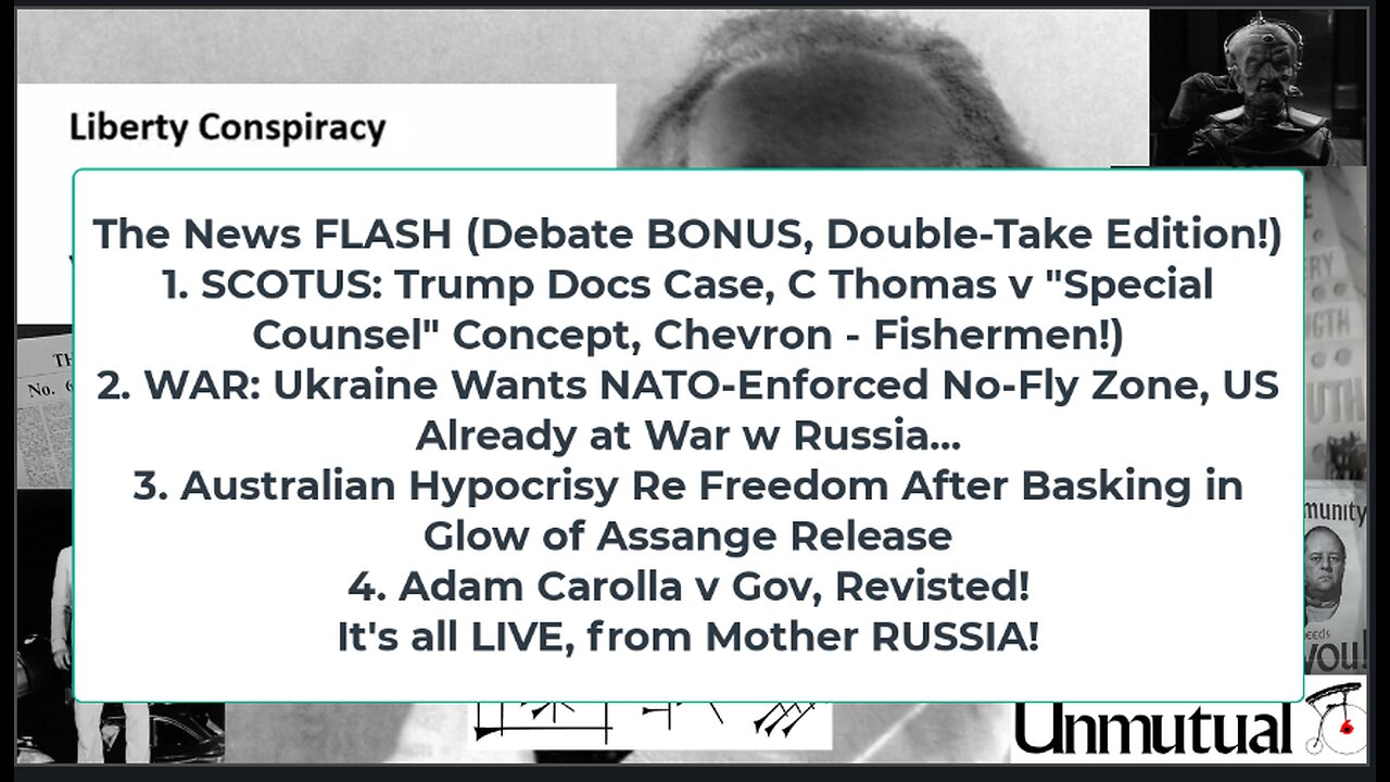 Liberty Conspiracy LIVE 7-1-24! Supreme Court Hits Trump Docs Issue, "Regulators", Ukraine n' NATO!