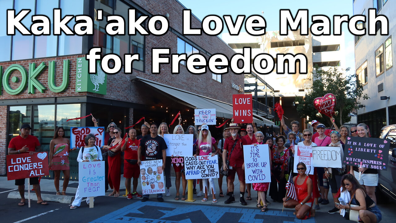 Kaka'ako Love March for Freedom