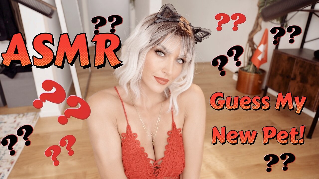 ASMR Gina Carla 🦑 Guess My New Pet!