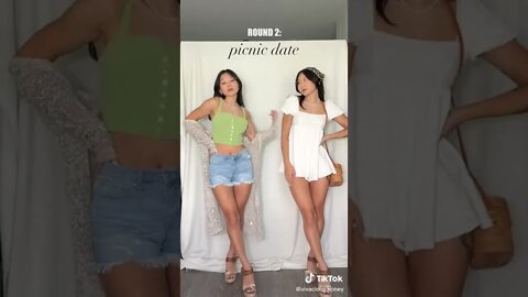 ❤ Picnic Date to Dinner and Drinks #shorts #tiktok #style #fashion