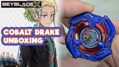 【ベイブレードX】Rarest Takara Tomy Beyblade X BX-00 Cobalt Drake 4-60F | Unboxing