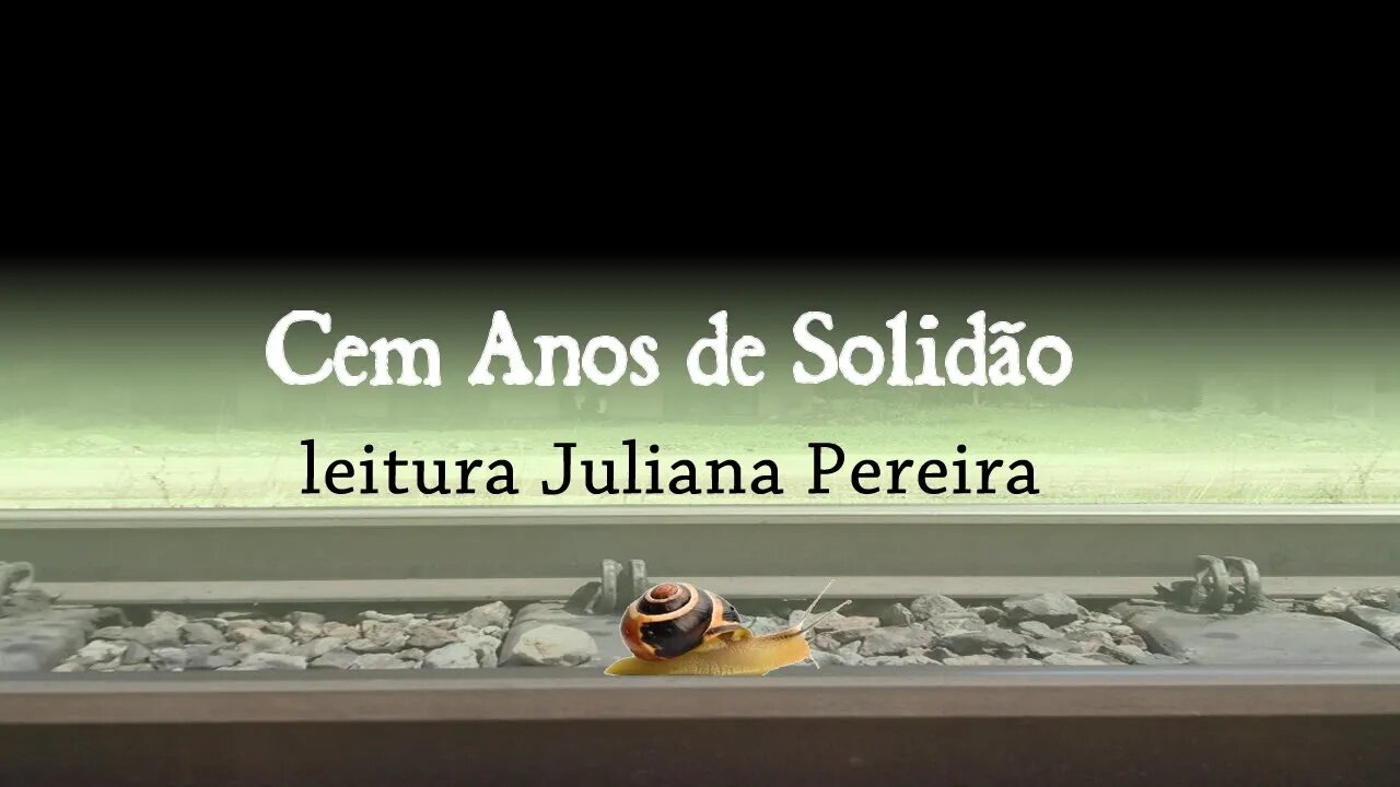 Cem anos de Solidão, página - leitura Juliana Pereira