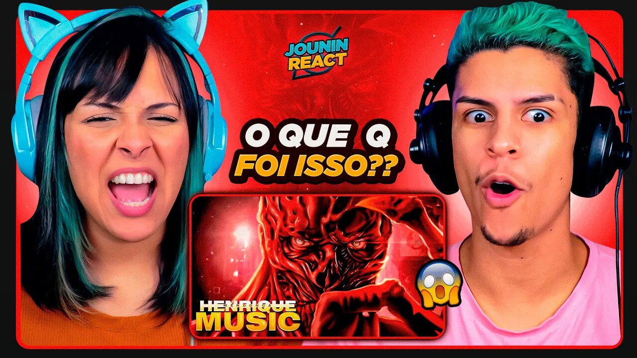 VECNA (Stranger Things) | "Minha Maldição" | Henrique Mendonça | [React em Casal] 🔥