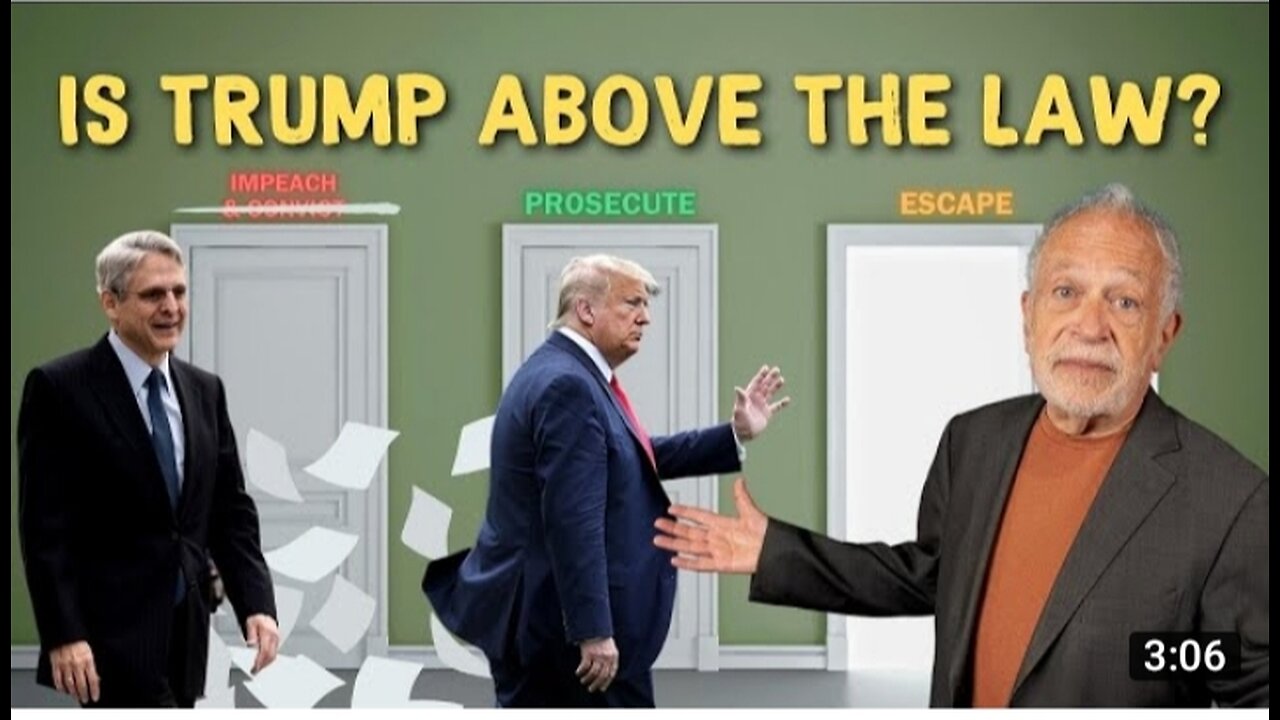 The Case for Prosecuting Donald Trump | Robert Reich