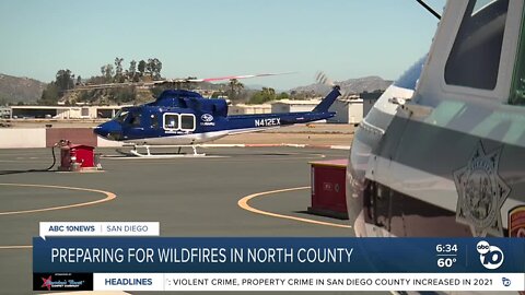 Preparing for wildfires in North County