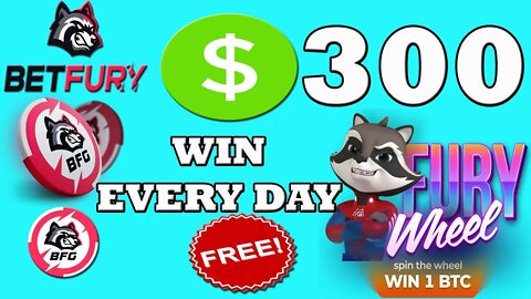 how to earn $300 free everyday from Betfury , how to play Betfury games , earn free BTC