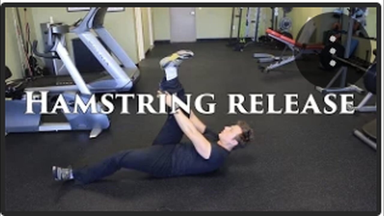 The BEST Way To Release Tight Hamstrings | Hamstring Stretching & Myofascial Release