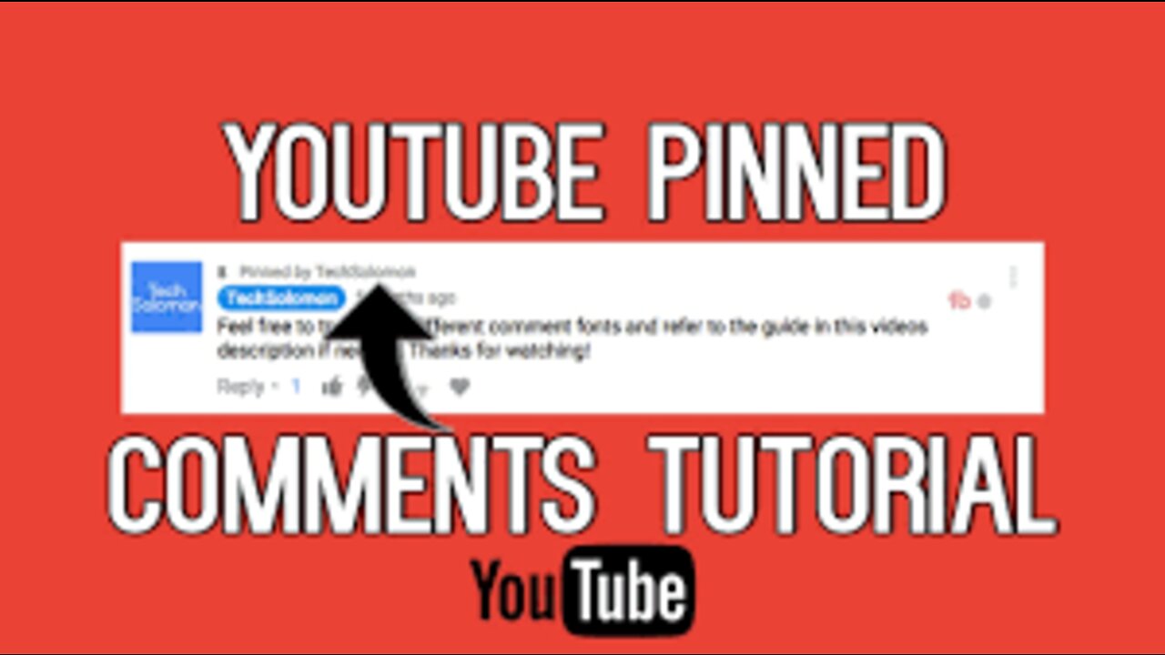How To Pin Comment On YouTube PC