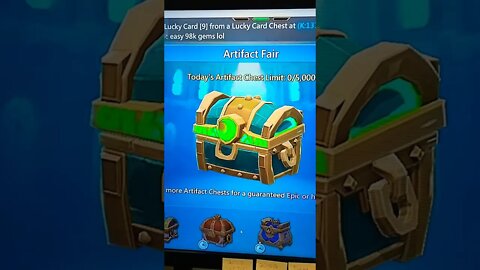 Lords Mobile - Artifact Chest Opening!