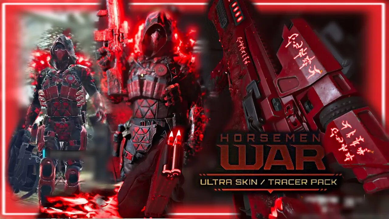 [ULTRA SKIN] TRACER PACK: HORSEMEN WAR BUNDLE SHOWCASE - CALL OF DUTY MODERN WARFARE 3/WARZONE